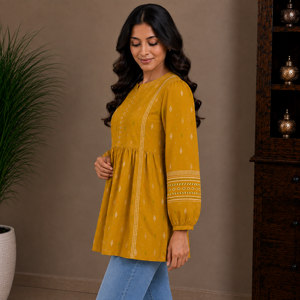 Ikat Flare Tunic