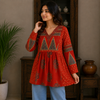 Heritage Print Flare Tunic